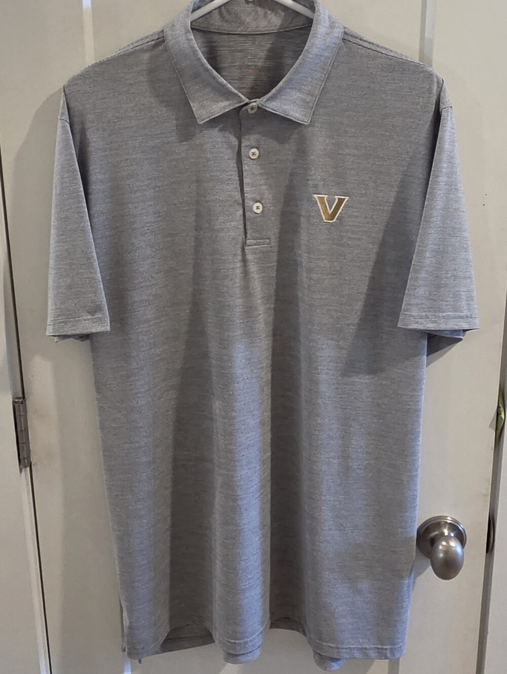 Southern Tide Spacedye Performance Polo Shirt Vanderbilt University - Size XL